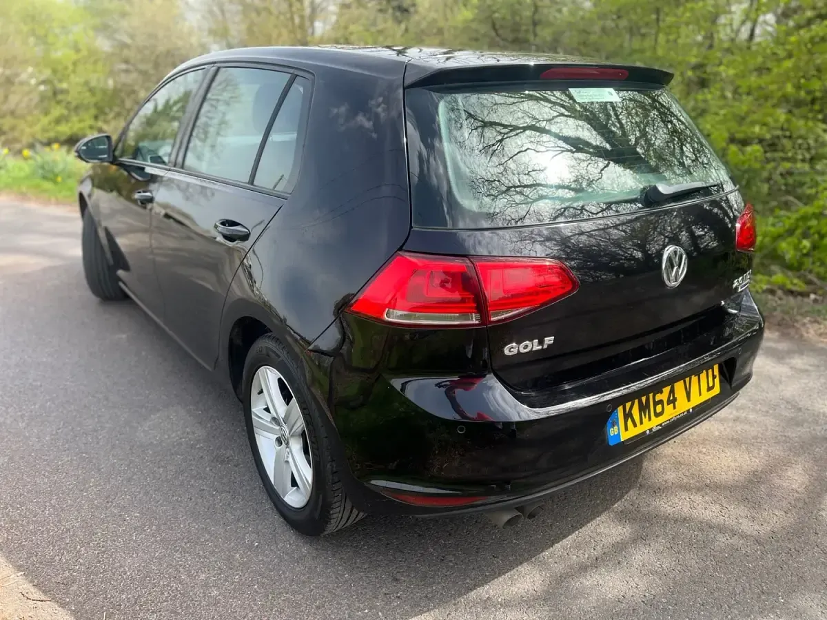 Used VW Golf VII Match 2014 Black Hatchback