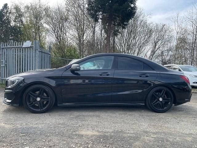Used Mercedes CLA220 AMG 170 HP (125 kW) 2014 Black Sedan