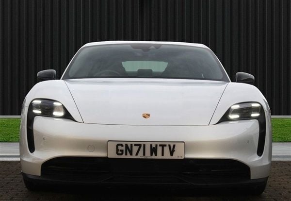 White Used 2021 Porsche Taycan Performance Package Sedan | £40,985 (Fair price) - Image 1/1