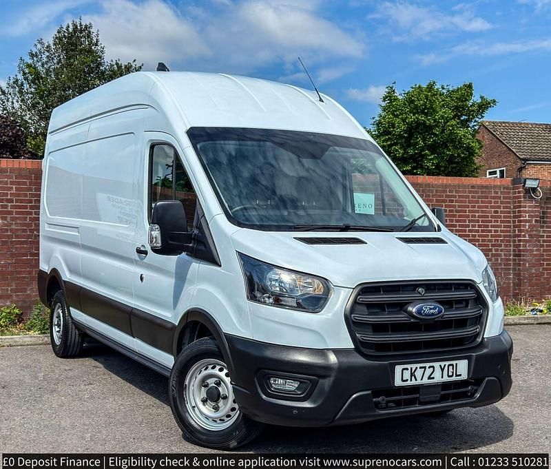 White Used 2022 Ford Transit S Van | £14,649 (Good price) - Image 1/3