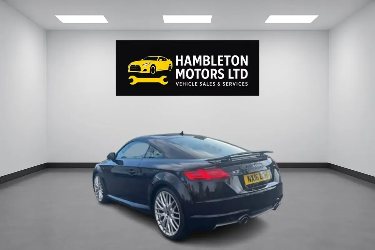 Begagnad Audi TT S-Line 184 HK (135 kW) 2016 Svart Sportkupé