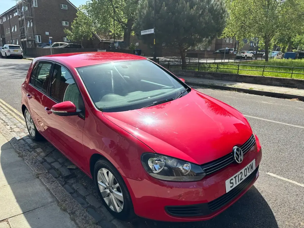 Used VW Golf VII Match 2012 Red Hatchback