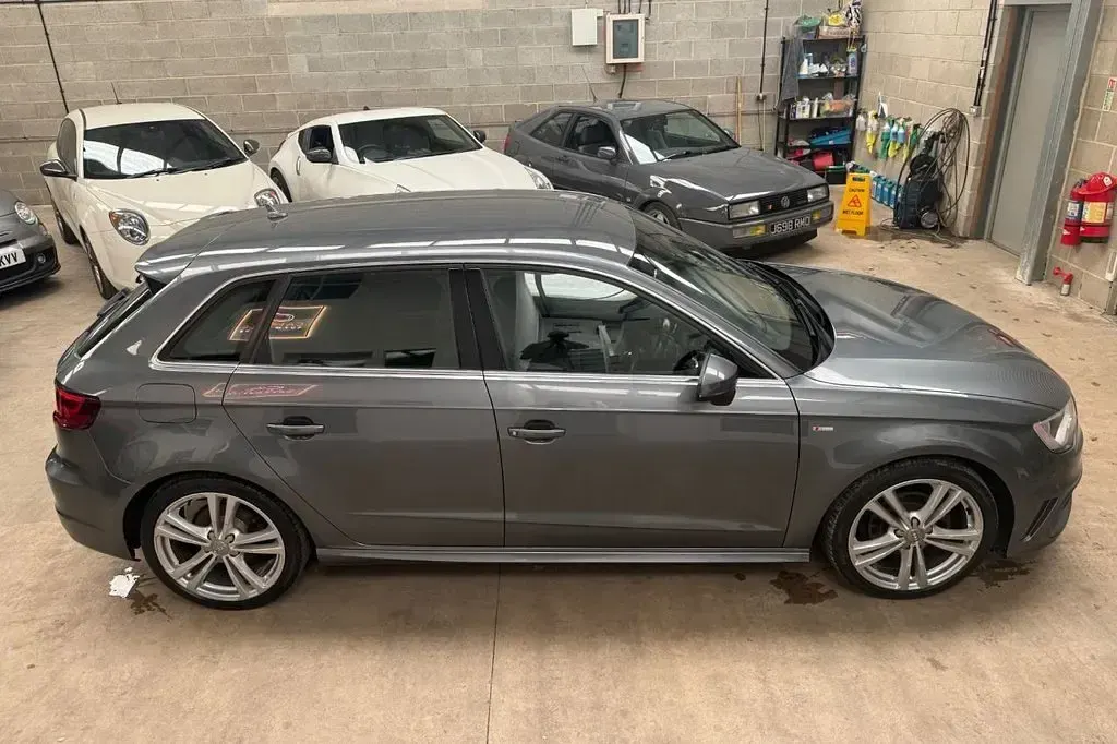 Used Audi A3 Sportback S-Line 150 HP (110 kW) 2016 Grey Hatchback