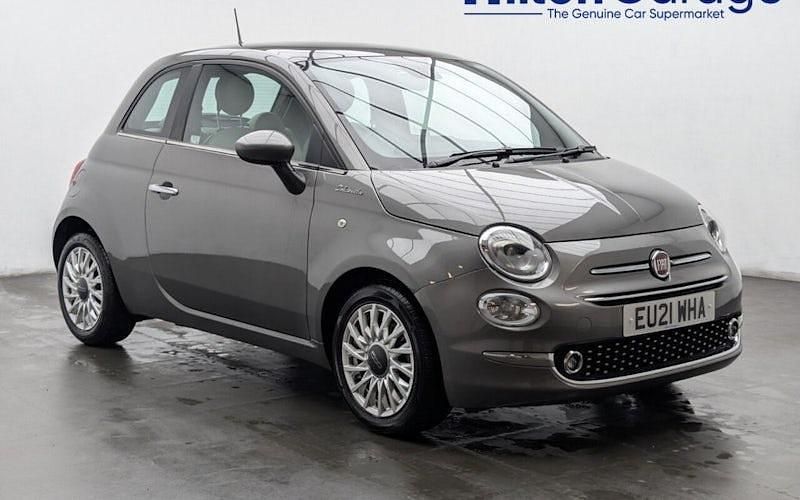 Grey Used 2021 Fiat 500 Dolcevita Hatchback | £9,050 (Good price) - Image 1/4