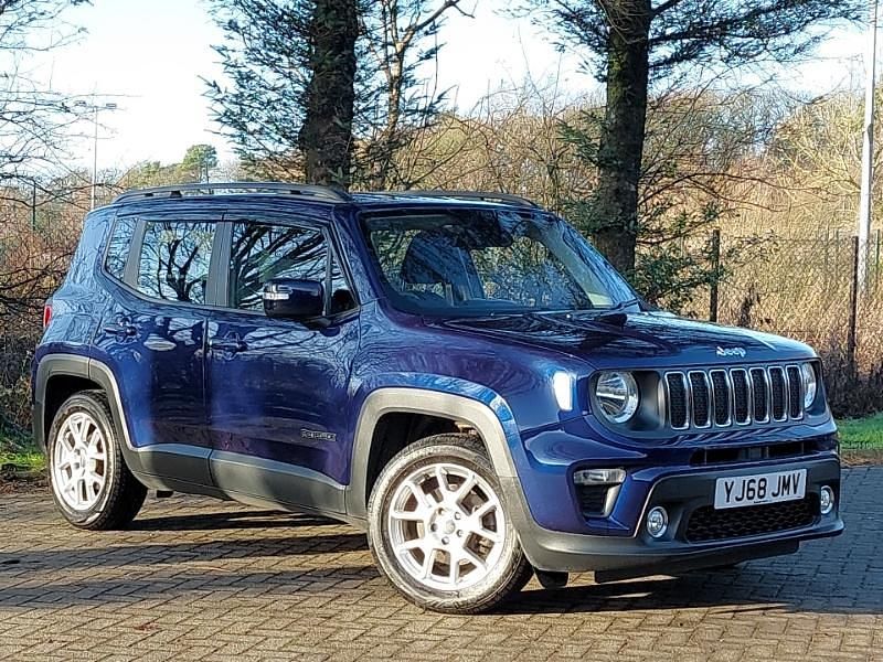Blue Used 2018 Jeep Renegade Longitude SUV | £10,698 (Fair price) - Image 1/4