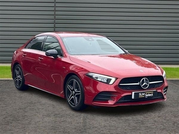 Red Used 2022 Mercedes A180 Executive Sedan | £21,794 (Fair price) - Image 1/1