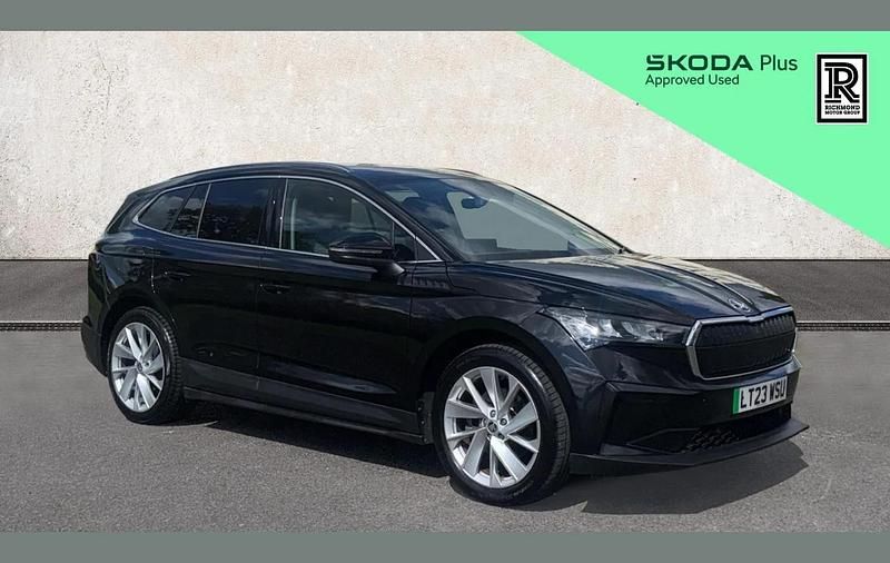 Used Skoda Enyaq iV ecoSuite 150 kW (204 HP) 2023 Black SUV