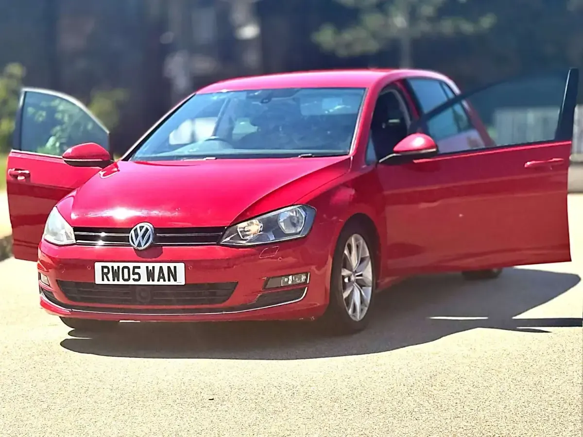 Used VW Golf VII GT 2013 Red Hatchback