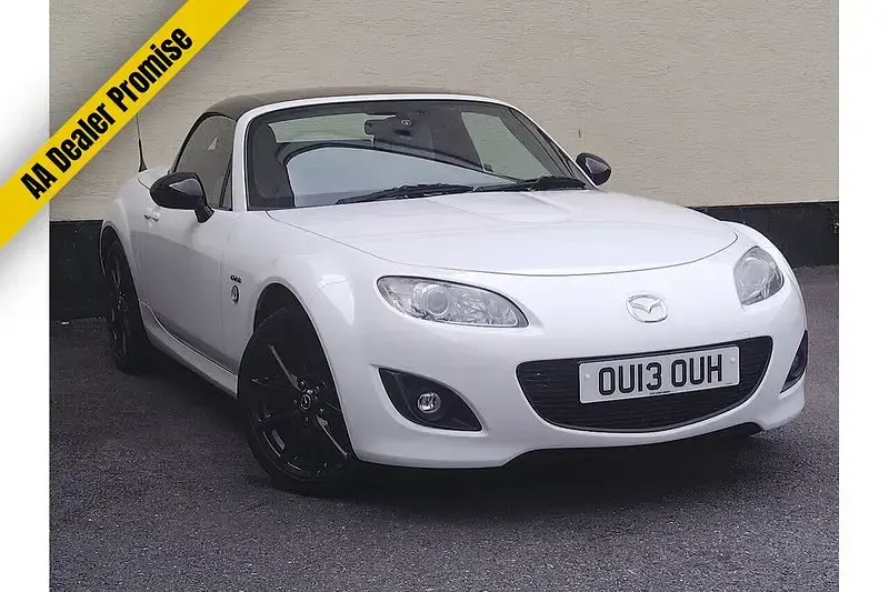 Used Mazda MX5 160 HP (117 kW) 2013 White Cabriolet