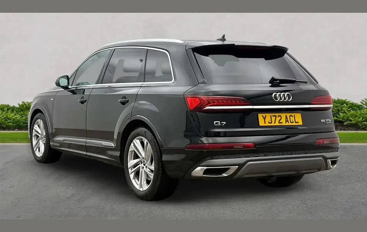 Used Audi Q7 S-Line 340 HP (250 kW) 2022 Black SUV
