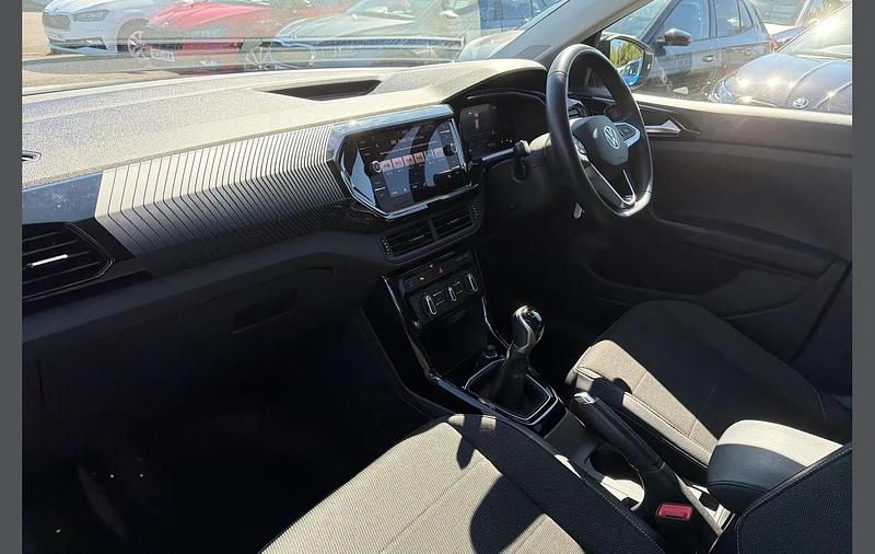 Used VW T-Cross Black Edition 95 HP (69 kW) 2023 White SUV