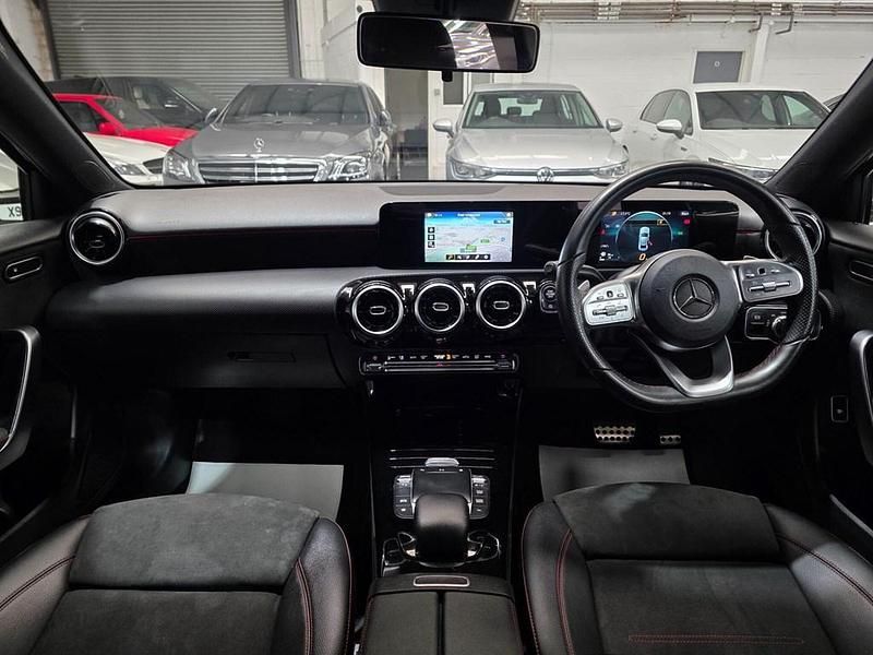 Used Mercedes A200 AMG line 163 HP (119 kW) 2020 Black Sedan