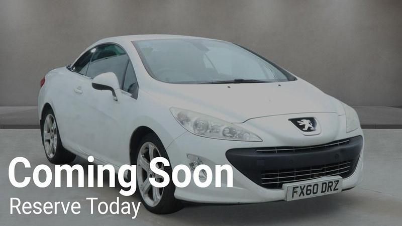 White Used 2010 Peugeot 308 CC GTi Cabriolet | £3,995 (Fair price) - Image 1/4