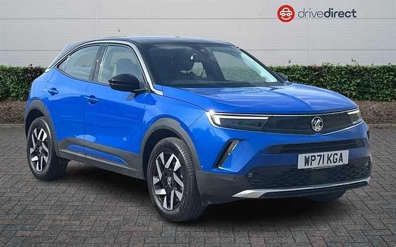 Metallic voltaic blue Used 2021 Vauxhall Mokka Elite SUV | £14,520 (Fair price) - Image 1/4