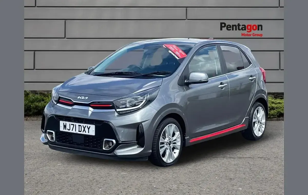 Used Kia Picanto GT-Line S 99 HP (72 kW) 2021 Grey Hatchback
