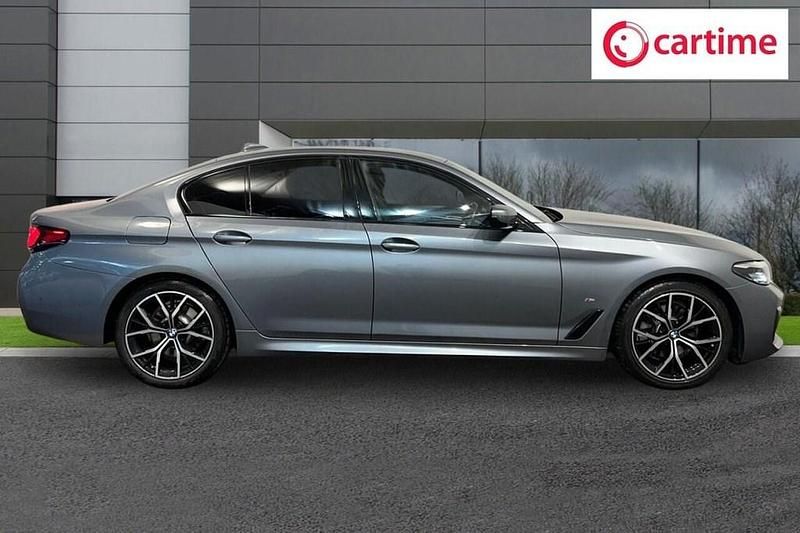 Used BMW 520 M Sport 2021 Blue Sedan