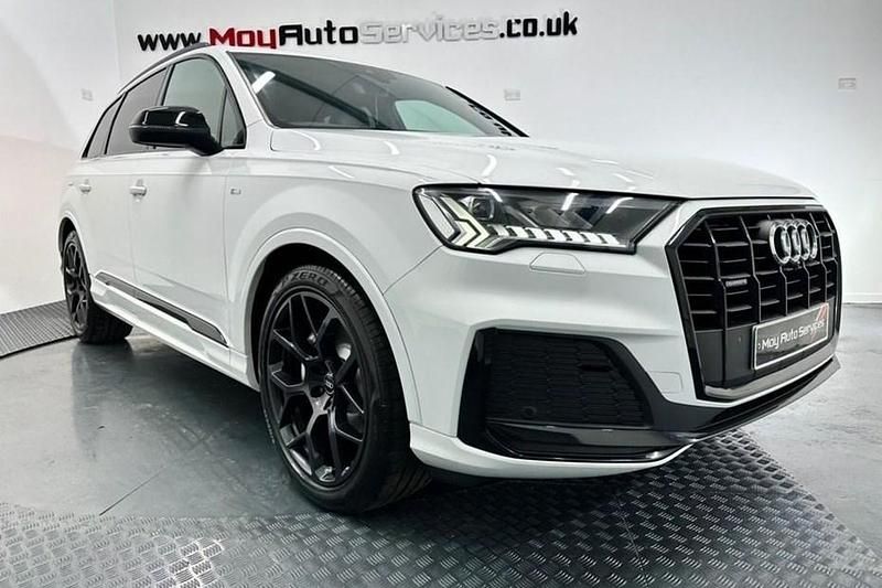 Used Audi Q7 Black Edition 286 HP (210 kW) 2020 White SUV