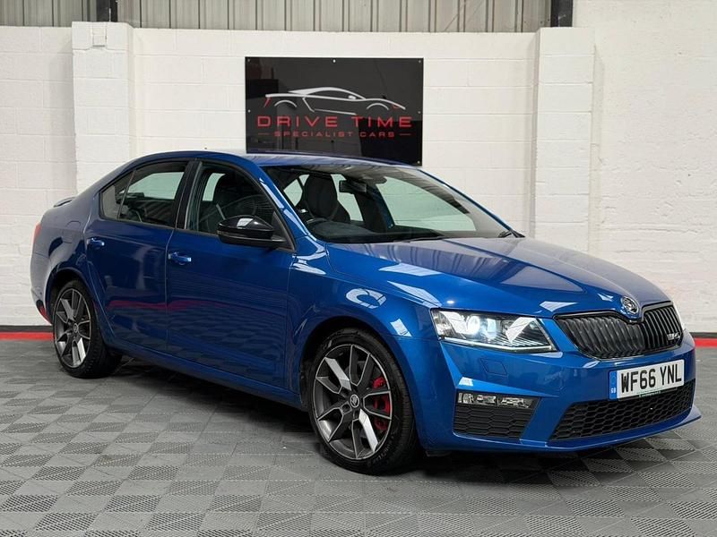 Used Skoda Octavia vRS 2016 Blue Hatchback