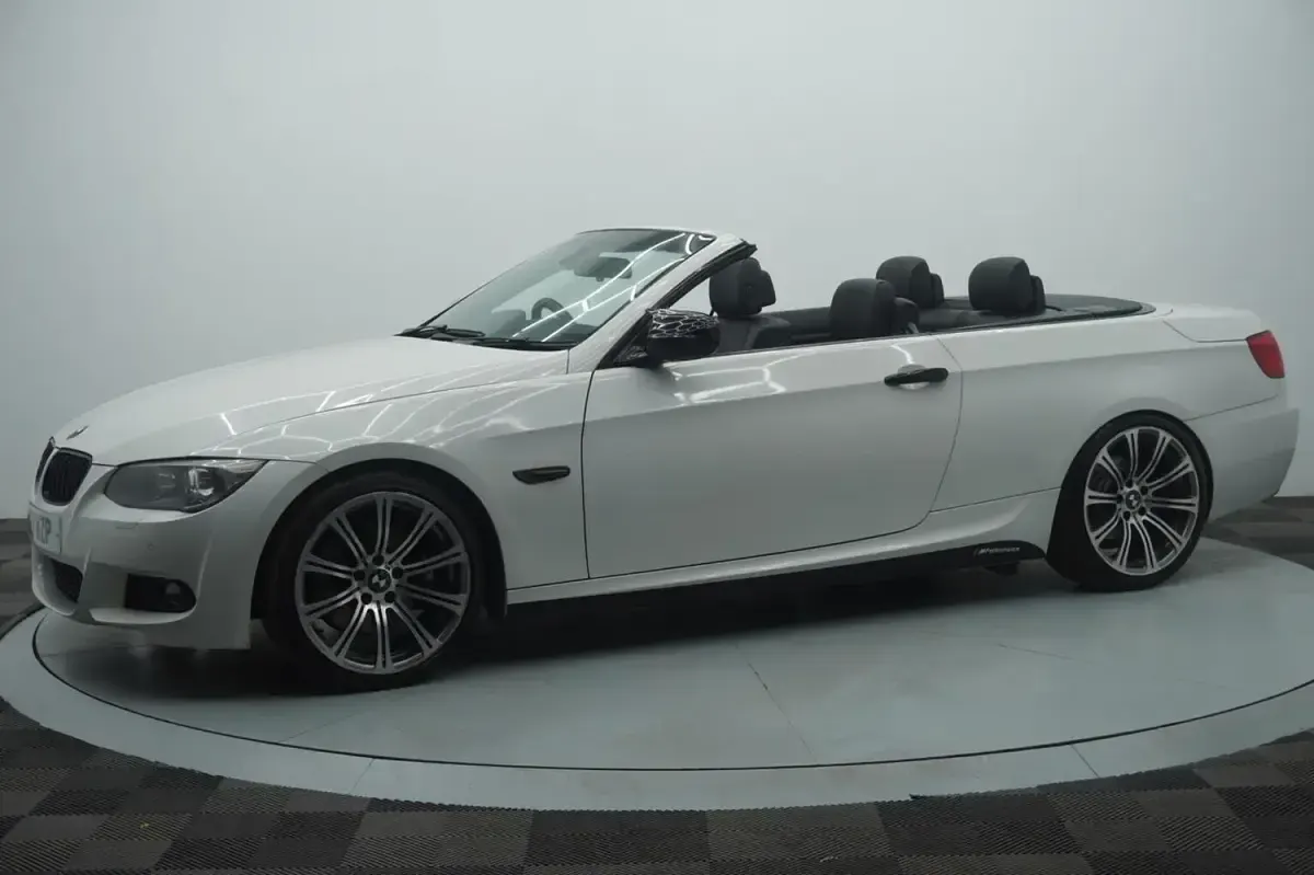 Used BMW 325 Cabriolet M Sport 2011 White Cabriolet