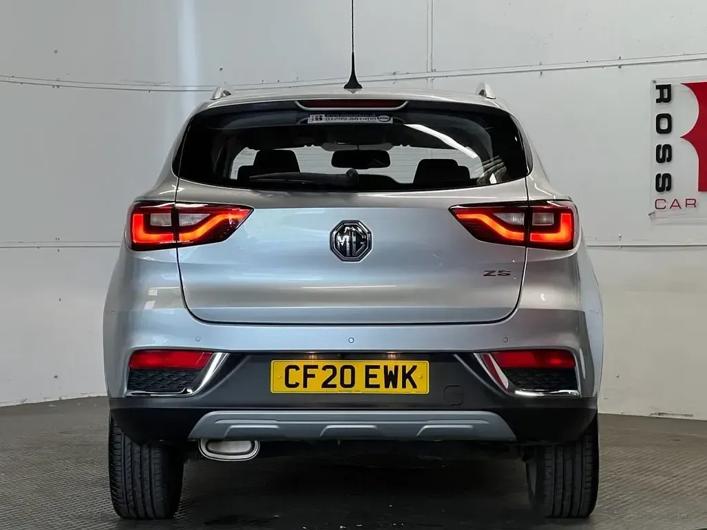 Used MG ZS Excite 106 HP (77 kW) 2020 Silver SUV