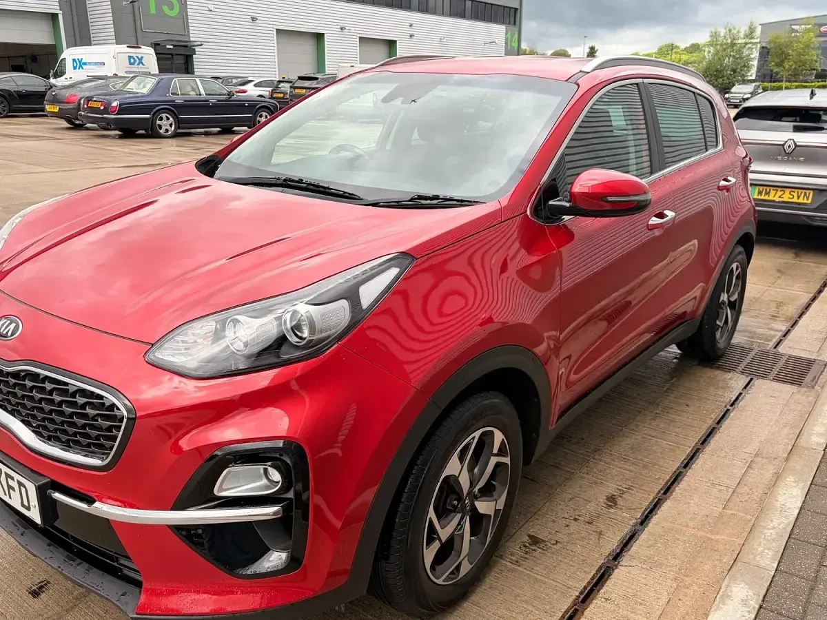 Used Kia Sportage 134 HP (98 kW) 2020 Red SUV