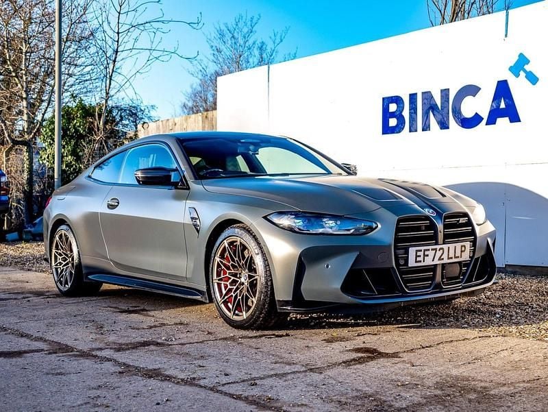 Grey Used 2022 BMW M4 Competition Edition Coupe | £46,500 (Fair price) - Image 1/4