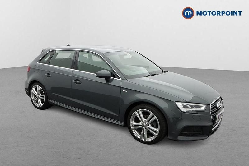 Grey Used 2020 Audi A3 S-Line Hatchback | £20,799 (Fair price) - Image 1/4