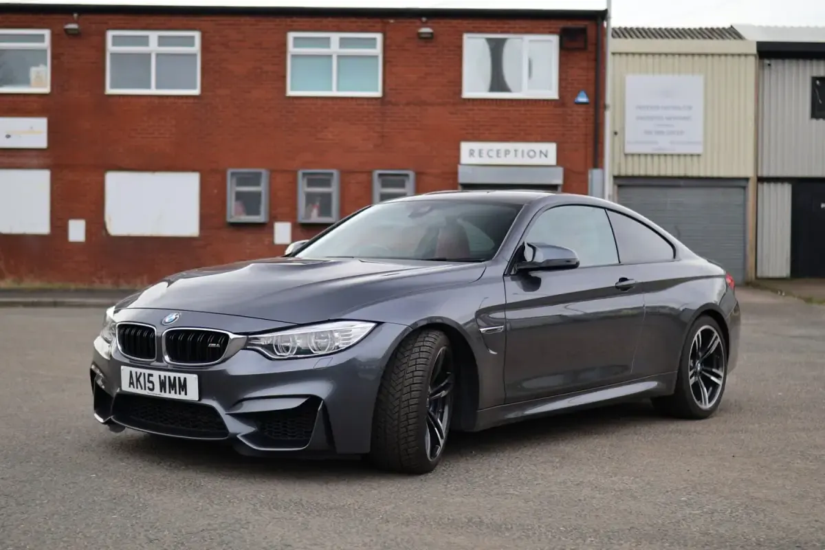 Usado BMW M4 Performance 2015 Gris Coupe