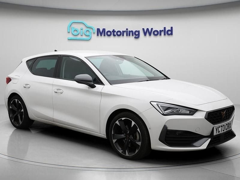 White Used 2023 Cupra Leon Hatchback | £20,500 (Fair price) - Image 1/4
