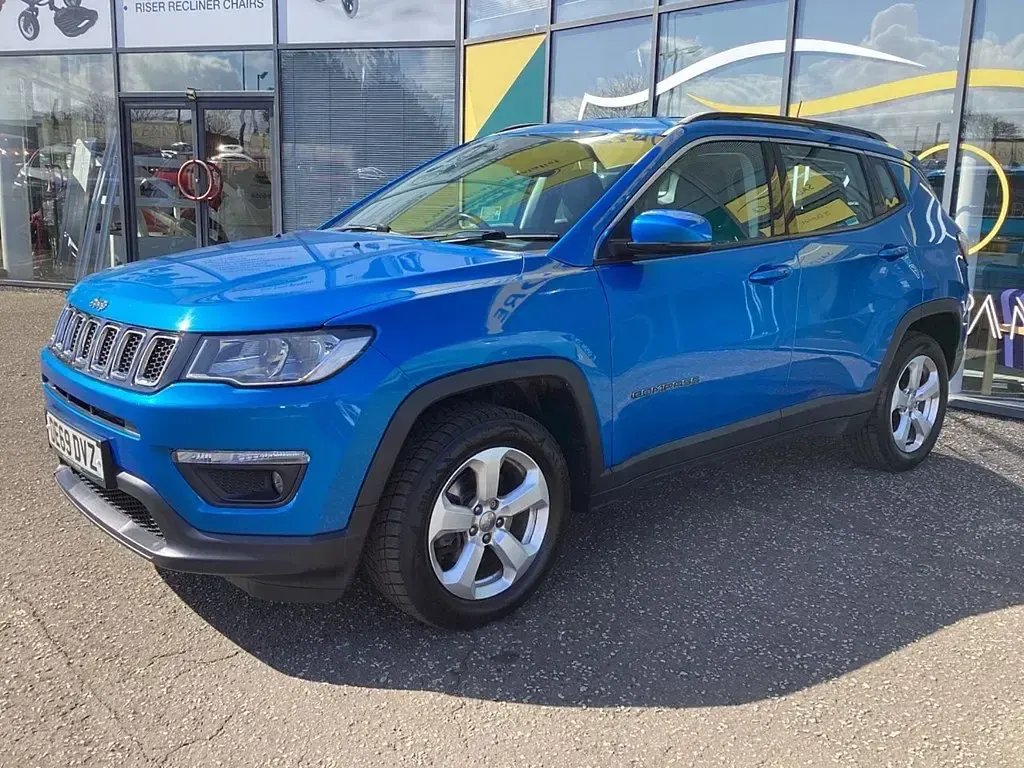 Usado Jeep Compass Longitude 120 CV (88 kW) 2019 Azul SUV