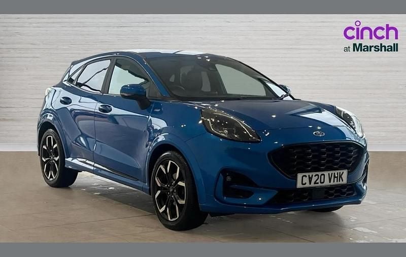Used Ford Puma ST-Line X 123 HP (90 kW) 2020 Blue SUV