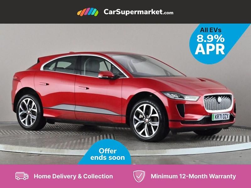 Red Used 2021 Jaguar I-Pace SUV | £21,997 (Fair price) - Image 1/3
