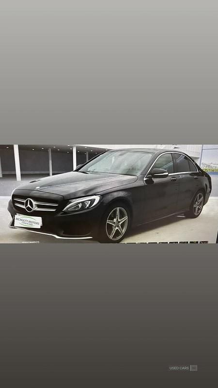 Used Mercedes C250 AMG Line Premium 2014 Black Sedan
