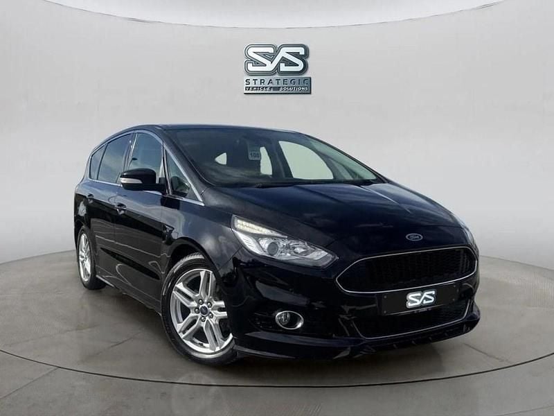 Black Used 2017 Ford S-MAX Sport MPV | £10,990 (Fair price) - Image 1/3