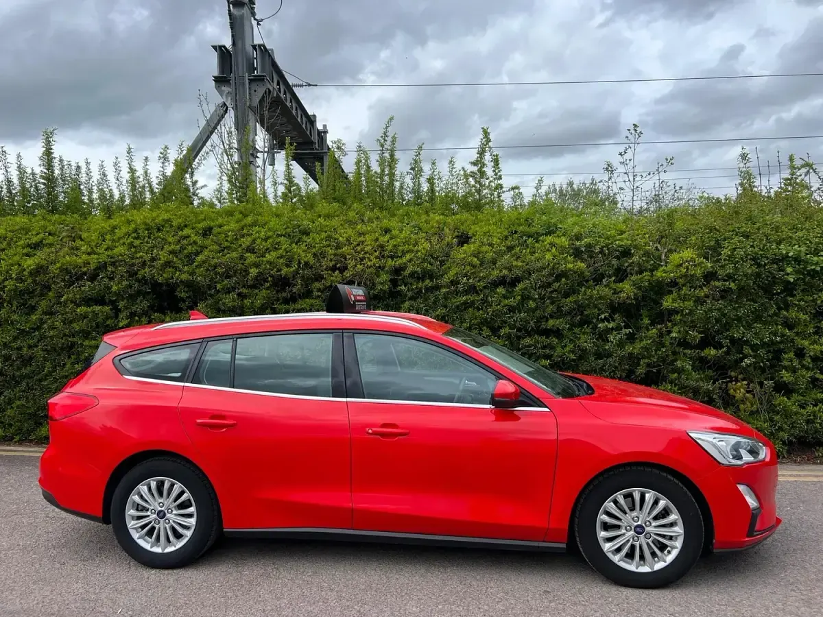 Used Ford Focus Titanium 2019 Red Estate