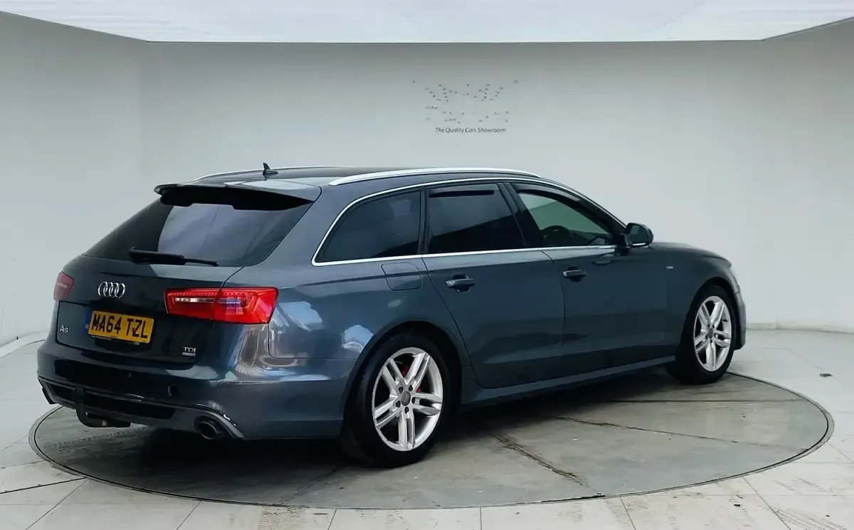 Used Audi A6 S-Line 190 HP (139 kW) 2014 Grey Estate