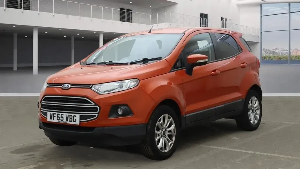 Usado Ford Ecosport Zetec 112 HP (82 kW) 2015 Vermelho SUV