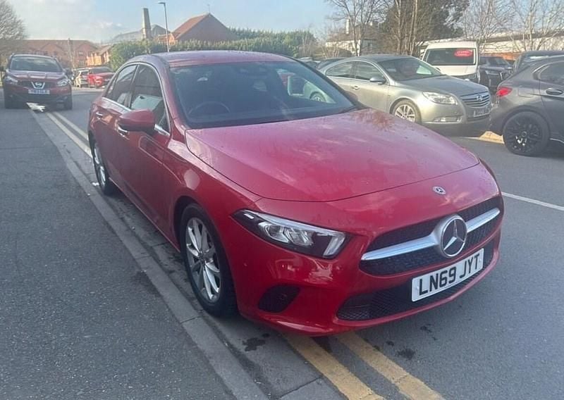 Used Mercedes A180 Premium 116 HP (85 kW) 2019 Red Sedan