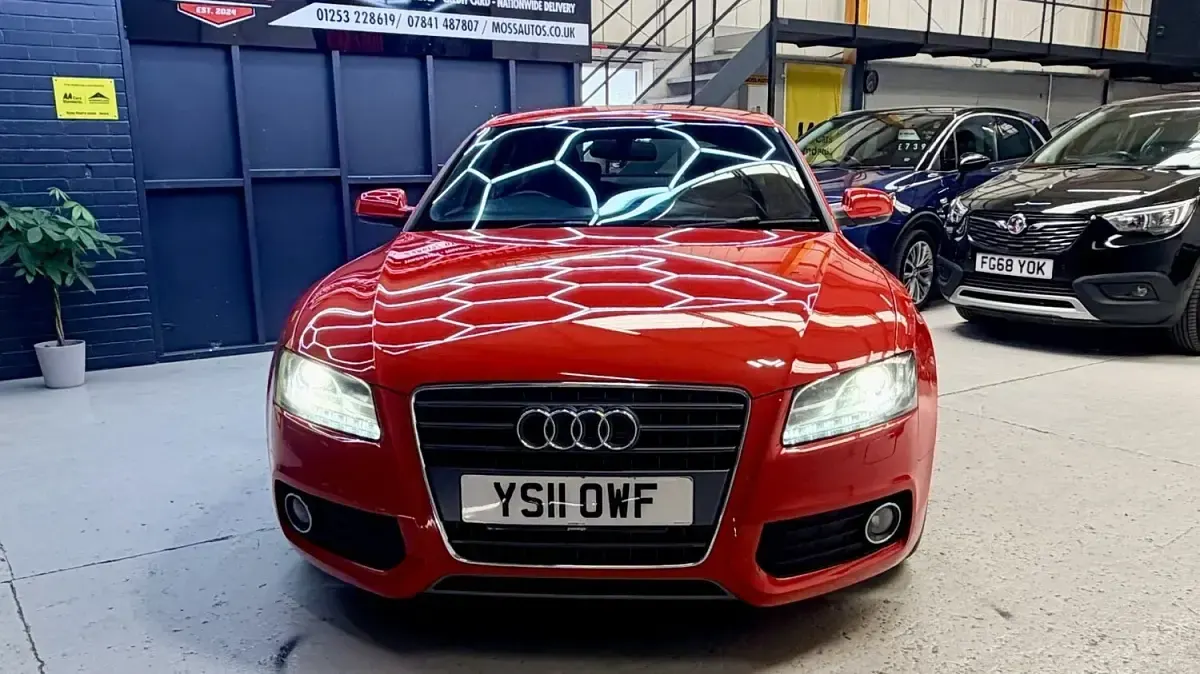 Used Audi A5 S-Line 2011 Red Coupe