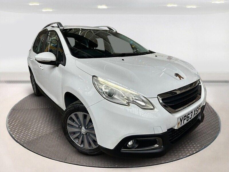 White Used 2014 Peugeot 2008 Active SUV | £5,490 (A bit pricey) - Image 1/4