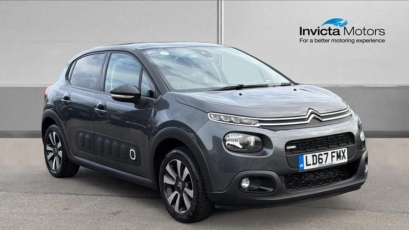 Used Citroën C3 Flair 82 HP (60 kW) 2017 Shark grey Hatchback