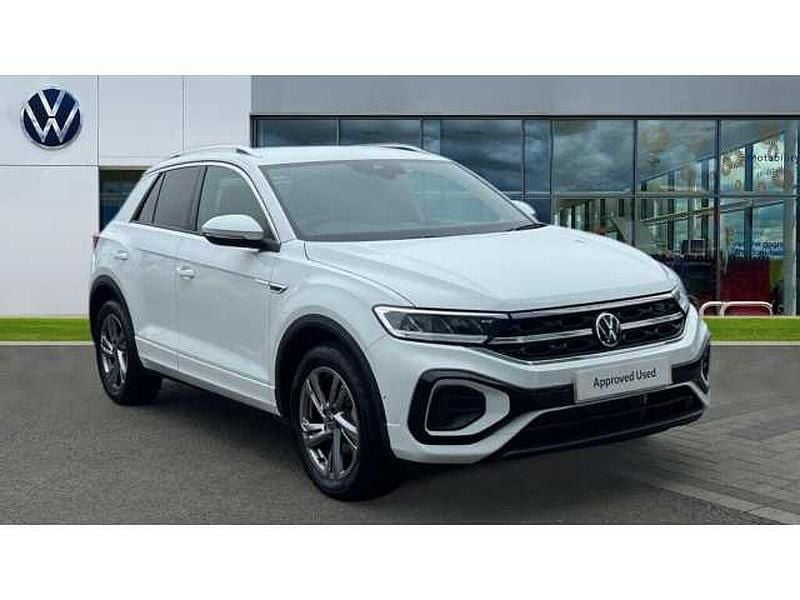 Used VW T-Roc R-line 150 HP (110 kW) 2025 Pure white SUV