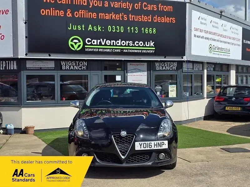 Used Alfa Romeo Giulietta Super 150 HP (110 kW) 2016 Black Hatchback