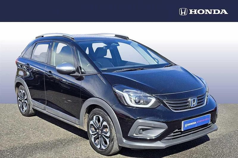 Used Honda Jazz Hybrid 109 HP (80 kW) 2021 Crystal black Hatchback