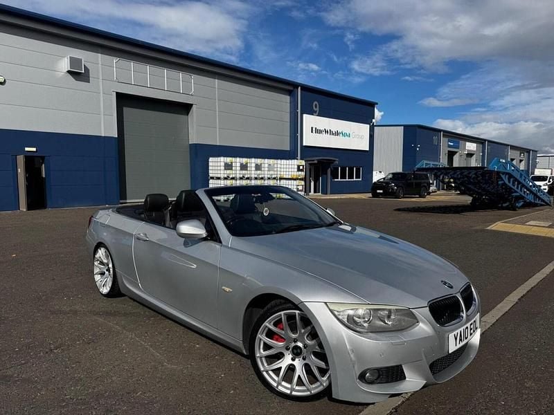 Silver Used 2010 BMW 320 Cabriolet M Sport Cabriolet | £5,995 (Fair price) - Image 1/4