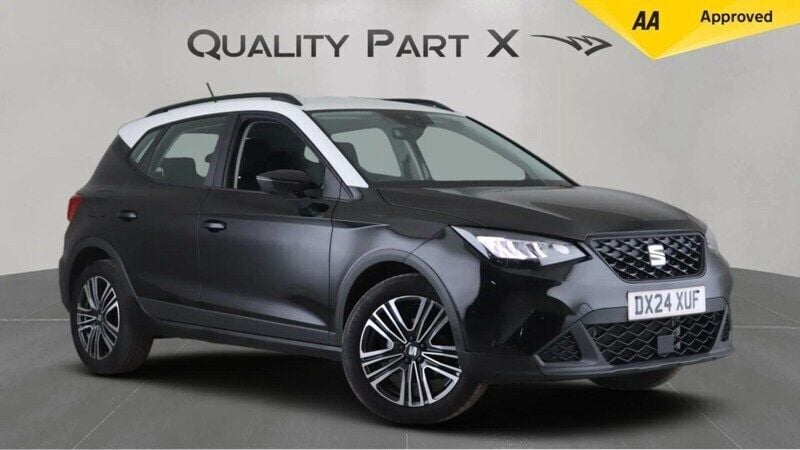 Black Used 2024 Seat Arona SE Technology SUV | £16,279 (Fair price) - Image 1/4