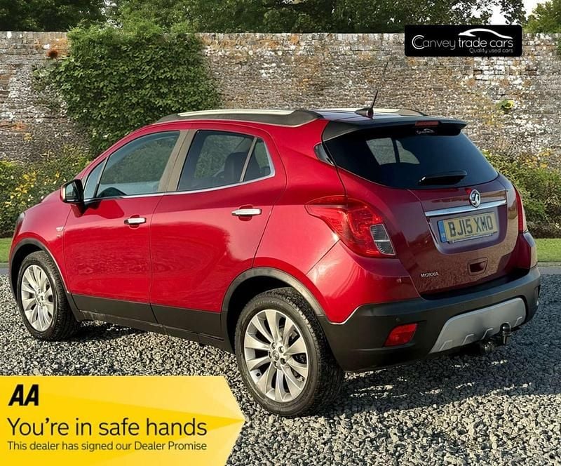 Used Vauxhall Mokka S 2015 Red SUV