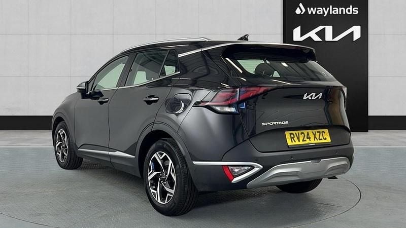 Begagnad Kia Sportage 2024 Svart SUV