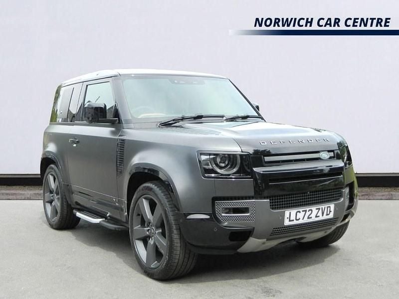 Grey Used 2022 Land Rover Defender Carpathian Edition SUV | £79,995 (Good price) - Image 1/3