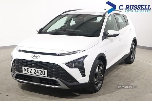 White Used 2022 Hyundai Bayon SE SUV | £11,995 (Fair price) - Image 1/4